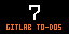 The gitlab-todos example on a LEDABLE panel